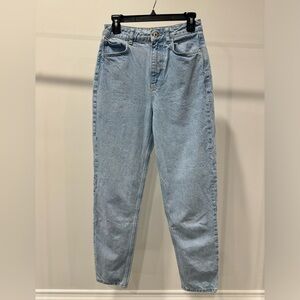 Zara High Waisted Mom Jeans